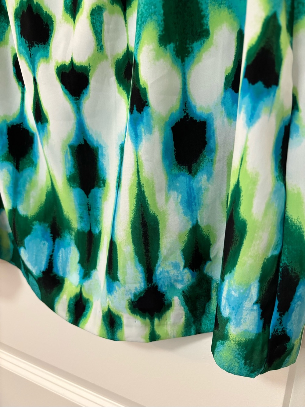 Dana Buchman Multicolor Print Sleeveless Top, Size L - Picture 4 of 6